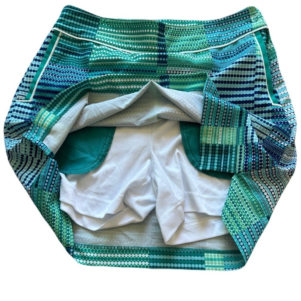 Women's EP Aline Golf Shirts Shorts Blue Green Casual Wear Athleisure Size 6 - Picture 5 of 6